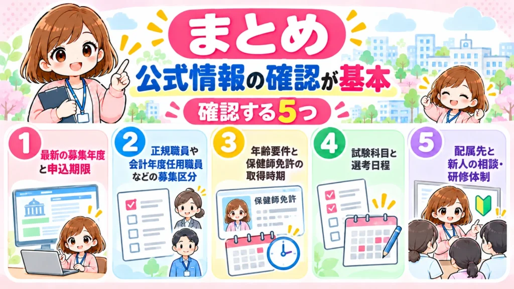 求人探しで確認する5つのポイント